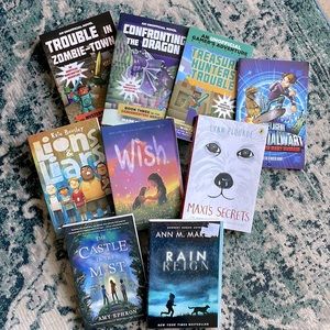 NEW Lot 9 of Middle Grade/Tween Boys or Girls Paperback Books/Novels
